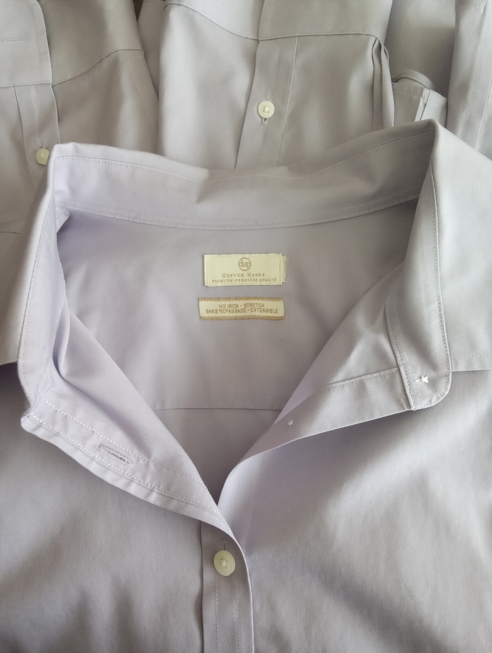 Denver Hayes No Iron Shirt Blouse 18 - Picture 5 of 8